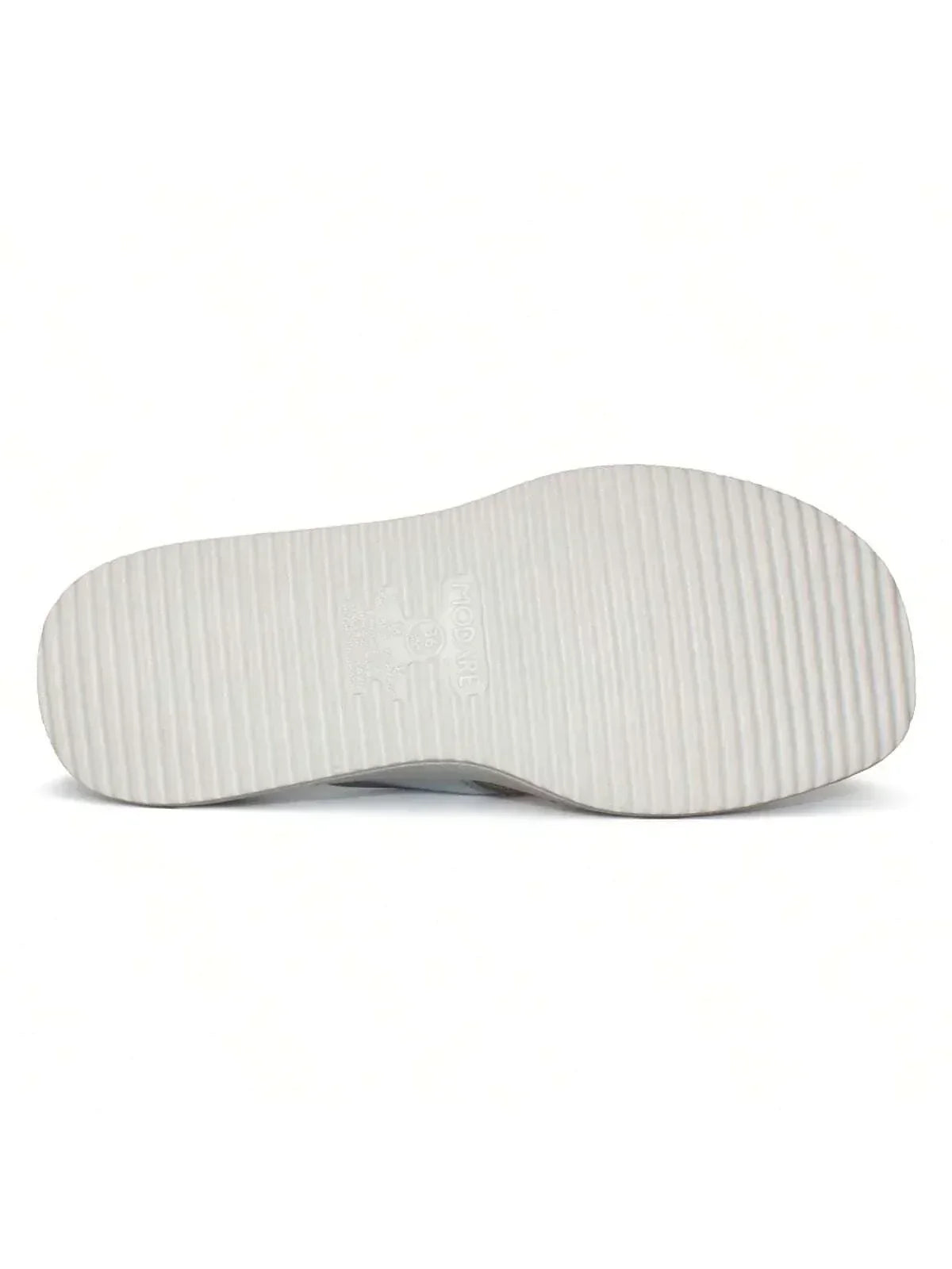 Modare Tamanco Modare Feminino Metalizado Conforto Salto Anabela