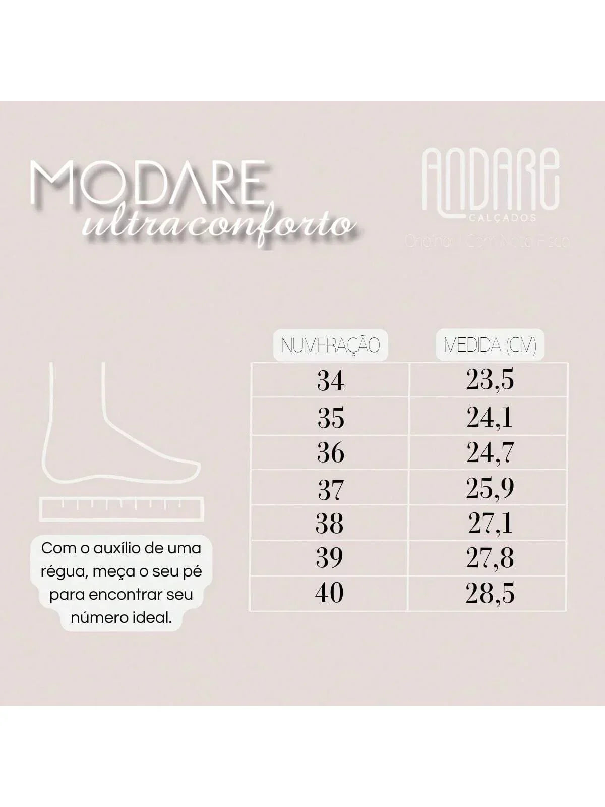 Tamanco Modare Ultra Conforto Ortopedico Anabela