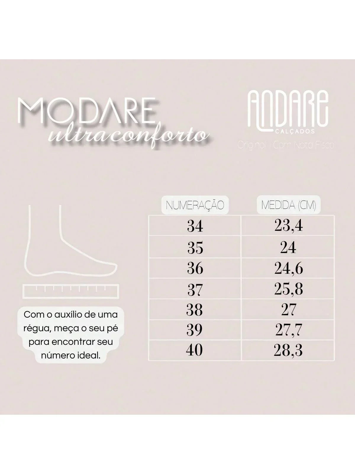 Sandalia Modare Ultra Conforto Anabela Ortopedica