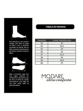 Tênis Modare Feminino Knit Ultraconforto Casual
